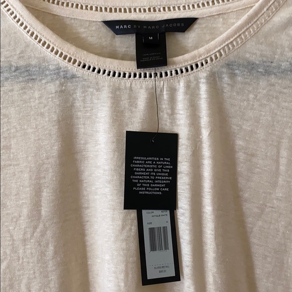 MARC BY MARC JACOBS, Linen Tee - Picture 2 of 4